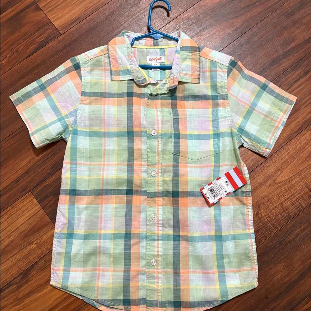 Plaid Boys Shirt by Cat & Jack